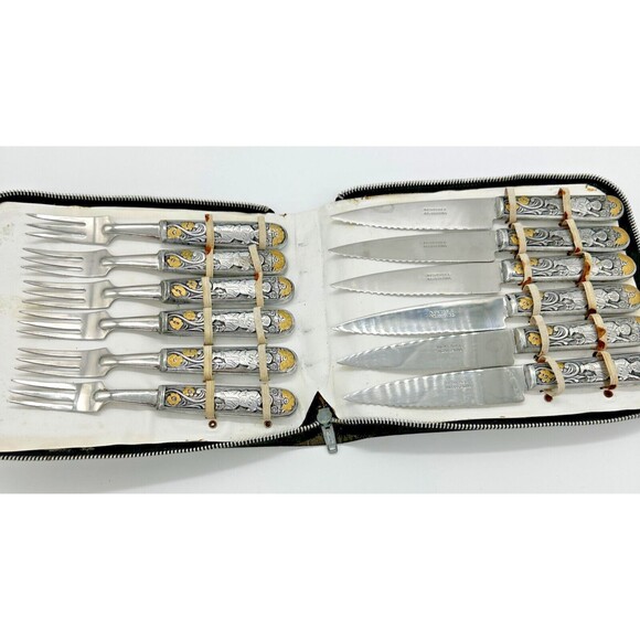 Acero Inoxidable Argentina Stainless Steel Silverware flatware Set 12 - Picture 2 of 8